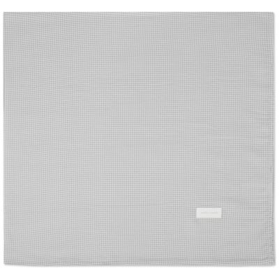 Lange Little Bloom Vichy Gris (120x120 cm)